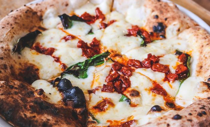 Mouth-watering Welsh/Italian pizza